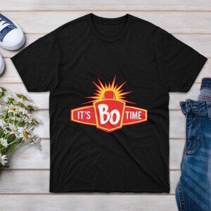 Bojangles Its Bo Time Funny Fast Food Restaurant Logo Graphic Fan T-Shirt 05